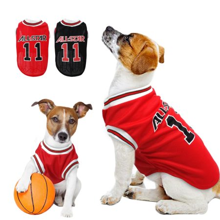 Breathable cotton dog clothes